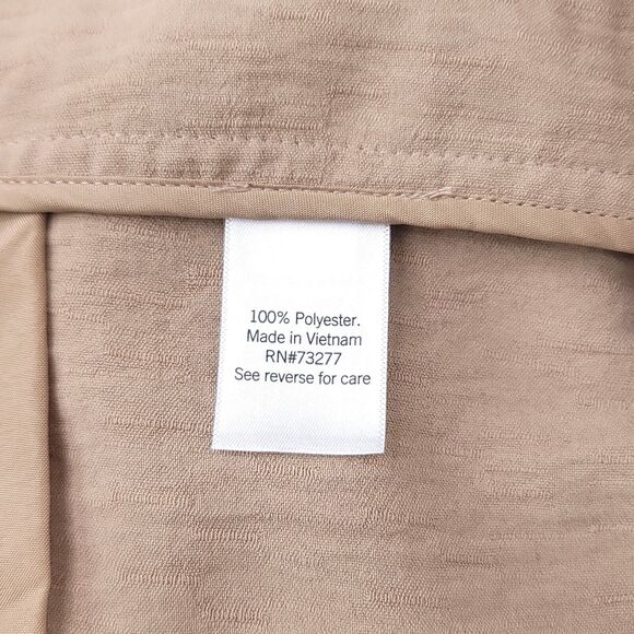 Nine West Pants Womens 2X Cropped Pull On Wide Leg  Dress Beige Plus - Picture 8 of 10